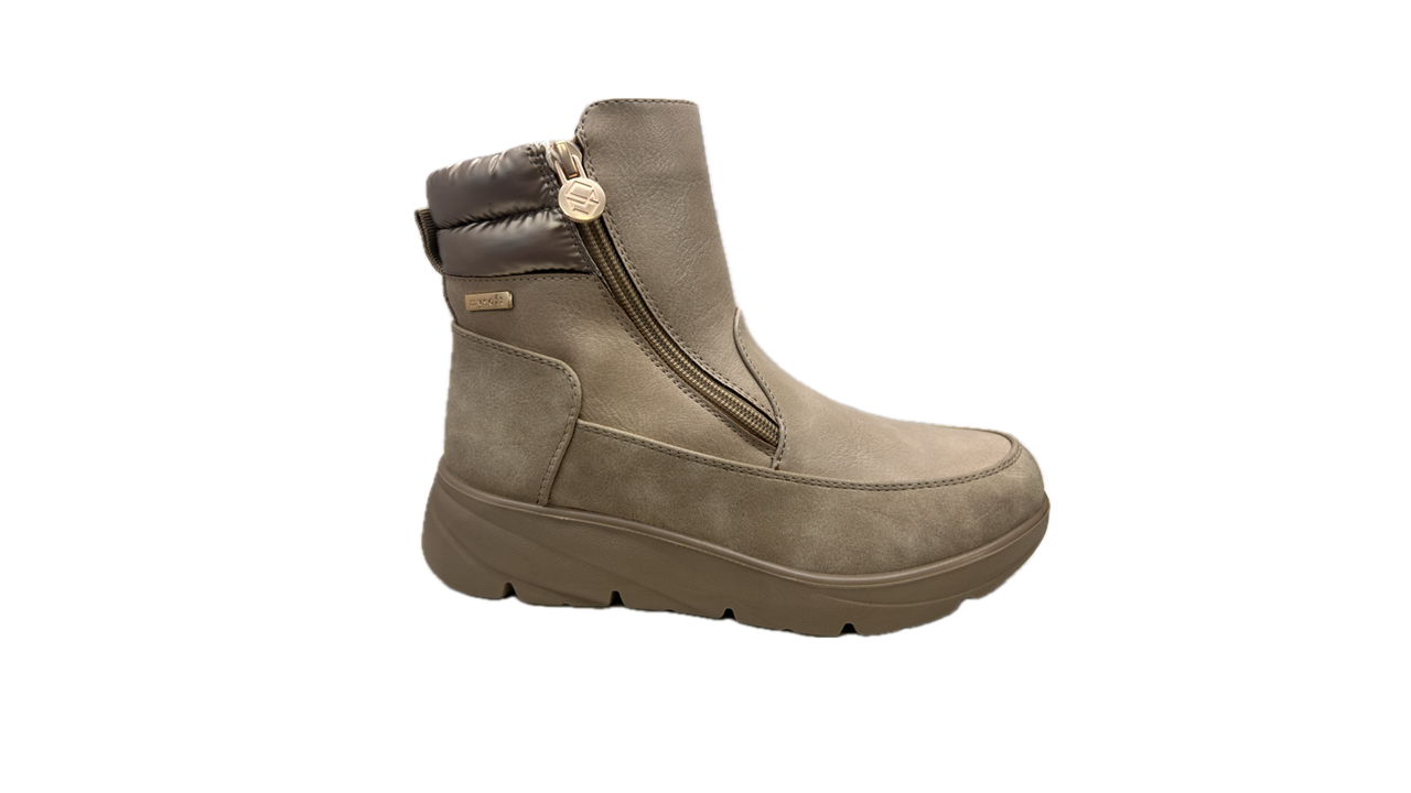 Bota 2 zips conforto