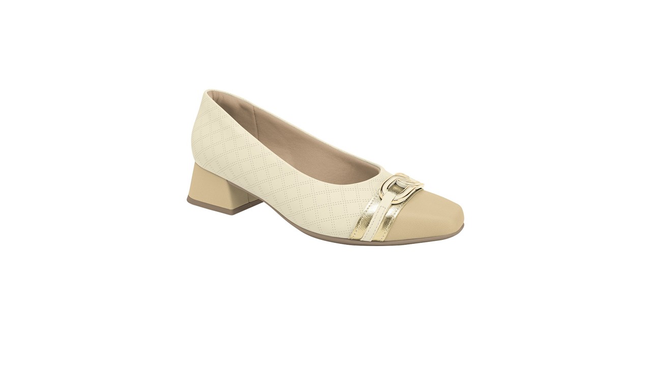 Sapato  salto baixo conforto