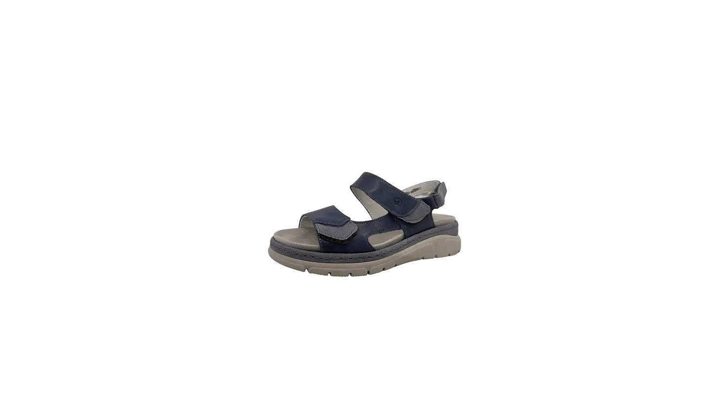 Sandália SUAVE rasa velcro  2