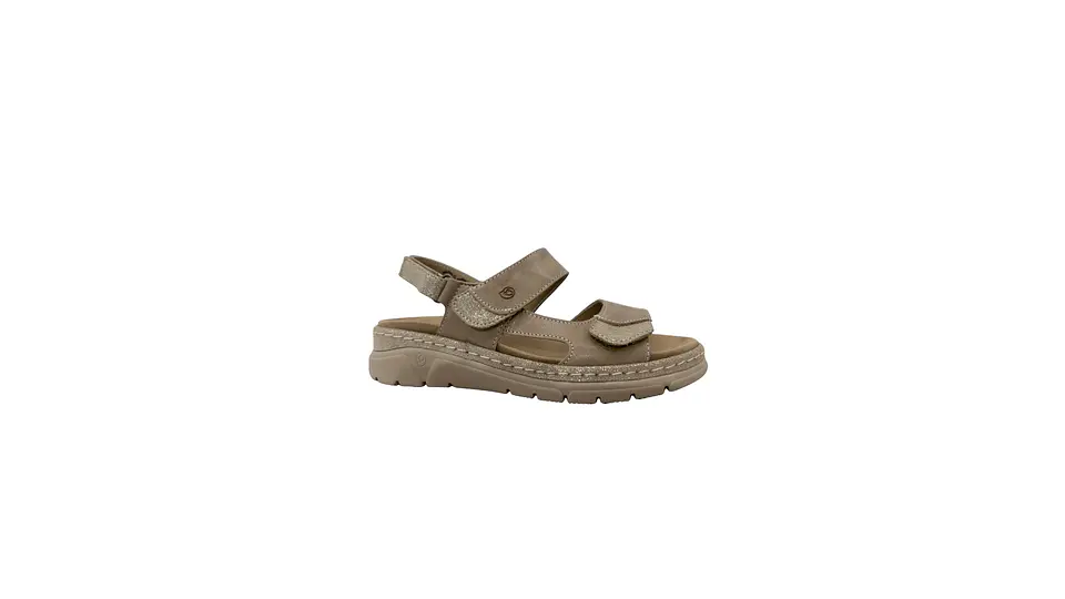 Sandália SUAVE rasa velcro  1