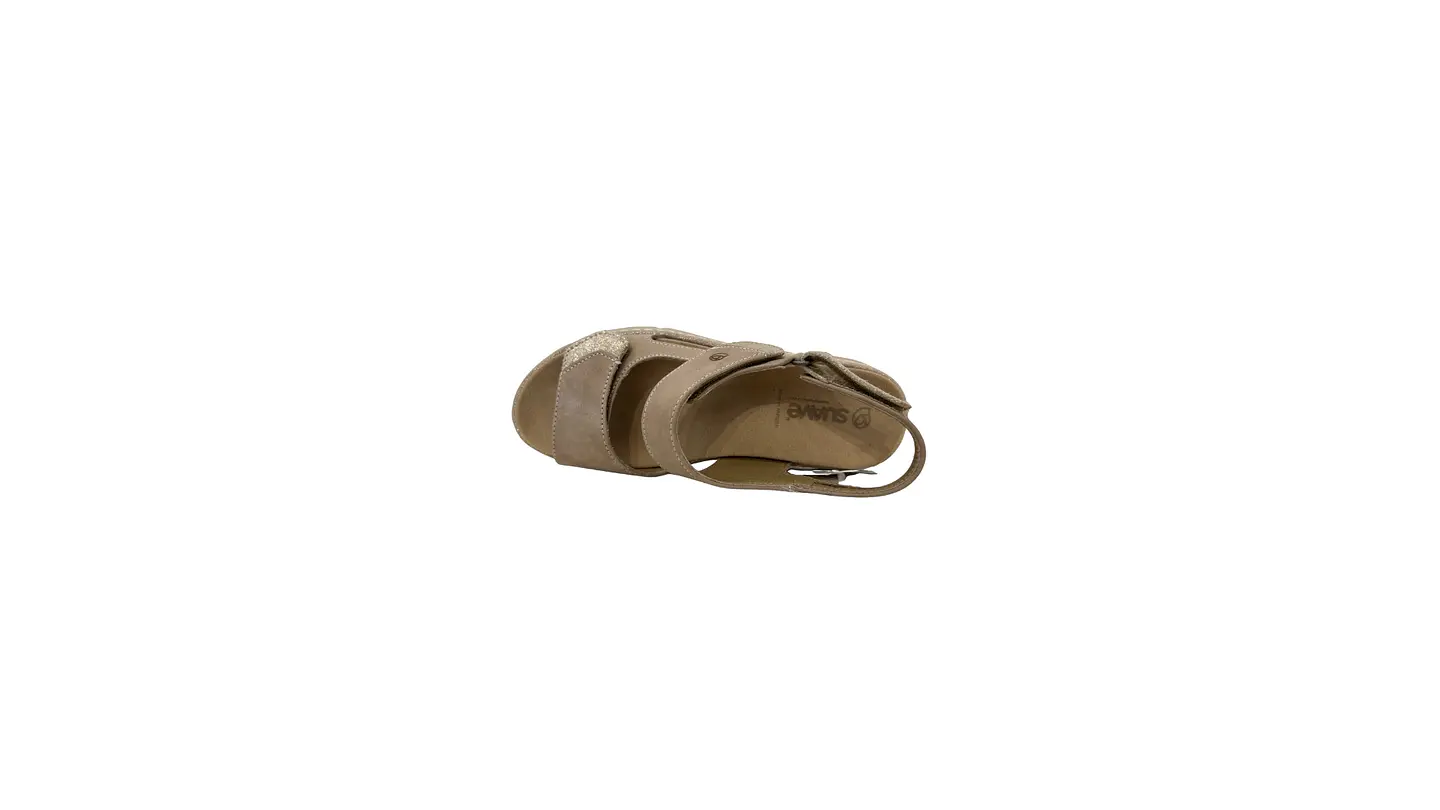Sandália SUAVE rasa velcro  3