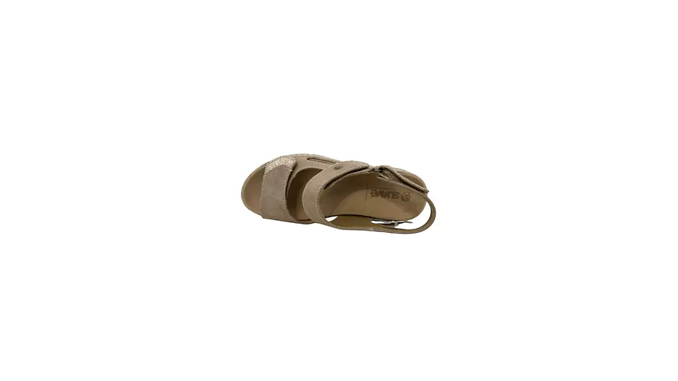 Sandália SUAVE rasa velcro  3