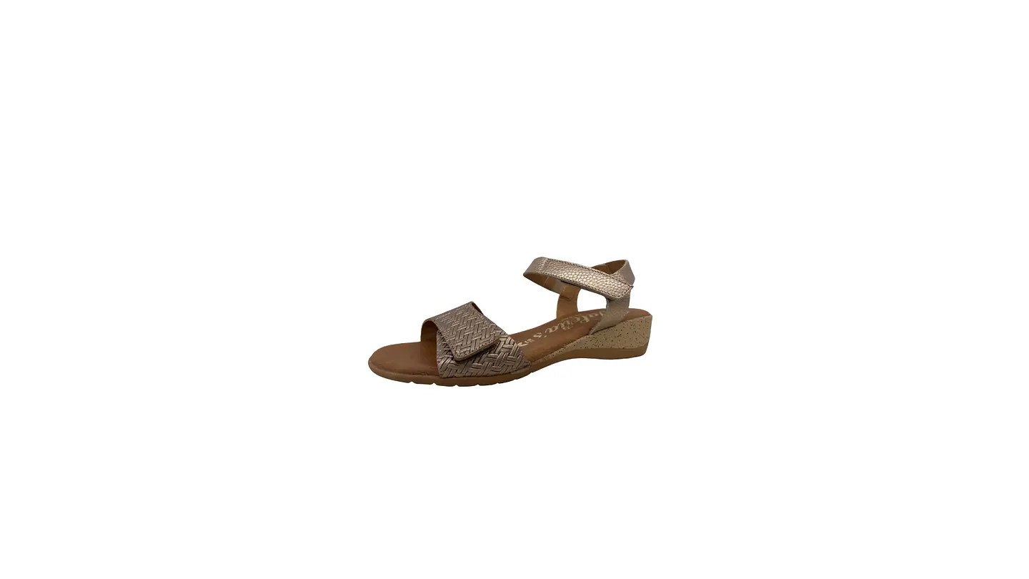Sandália VALÉRIAS rasa velcro 1