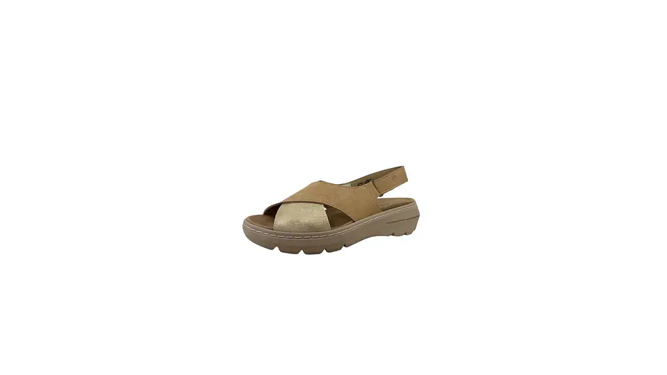 Sandália SUAVE rasa velcro 1