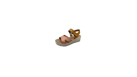 Sandália GOBBS cunha velcro 