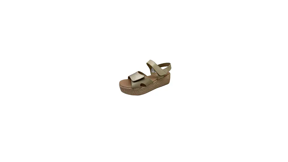 Sandália GOBBS plataforma velcro 1