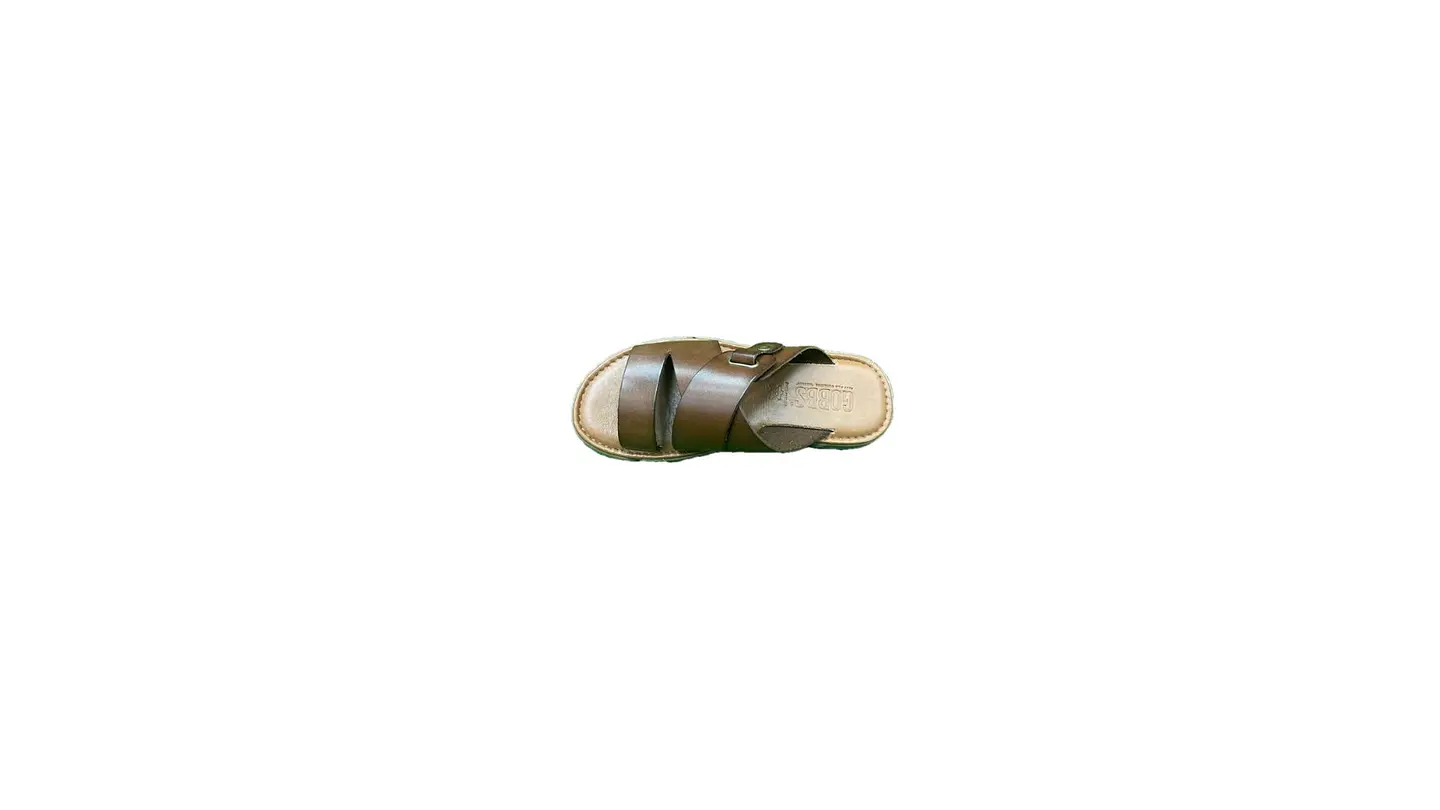 Chinelo GOBBS couro  2