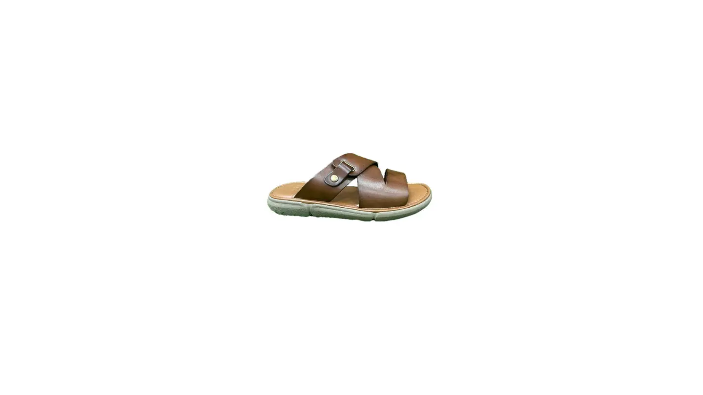 Chinelo GOBBS couro  1