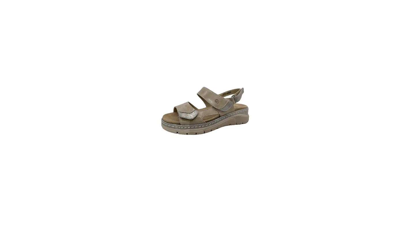 Sandália SUAVE rasa velcro  1