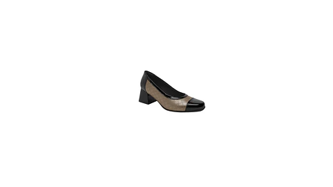 Sapato salto baixo conforto Fashion