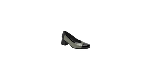 Sapato salto baixo conforto Fashion
