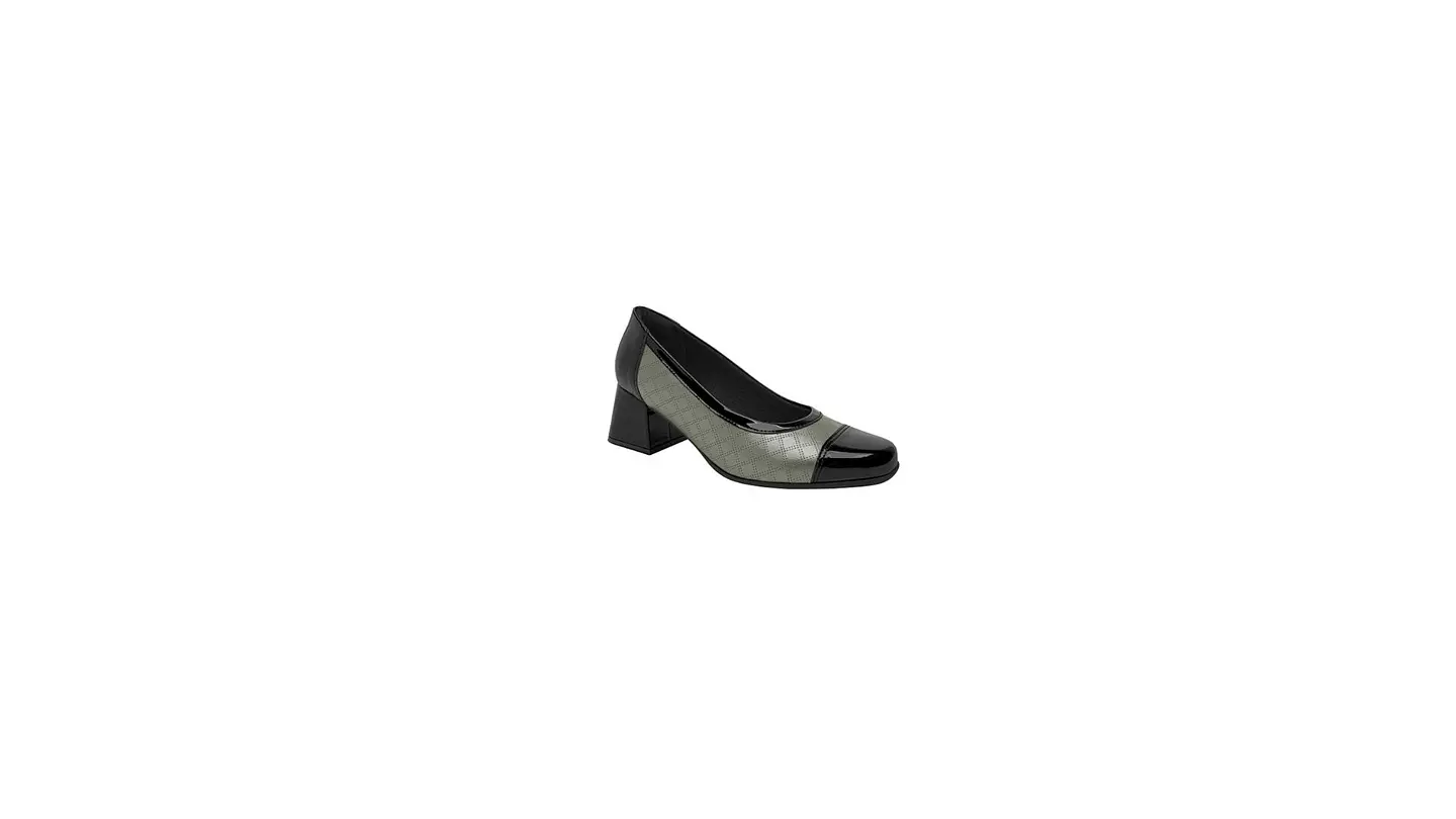 Sapato salto baixo conforto Fashion 2