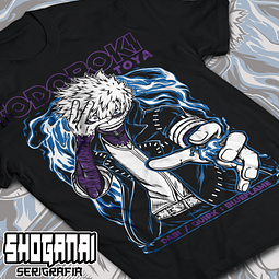 Dabi / Toya Todoroki - Boku No Hero BNH01 / Polera manga corta