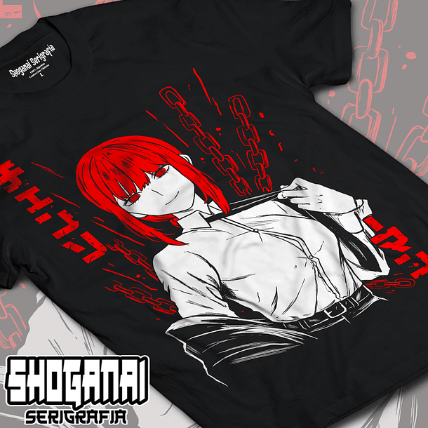 Makima - Chainsawman CHSM01 / Polera manga corta 1