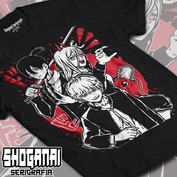 Devil Hunters - Chainsawman CHSM02 / Polera manga corta 1