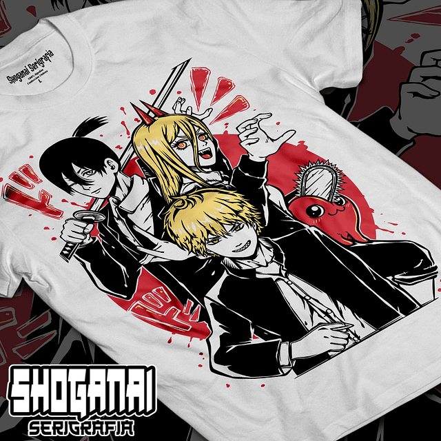 Devil Hunters - Chainsawman CHSM02 / Polera manga corta