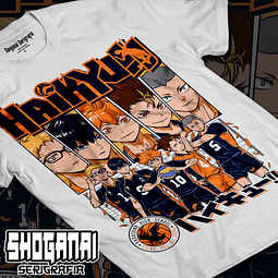 Karasuno - HAIKYUU! HKY02 / Polera manga corta