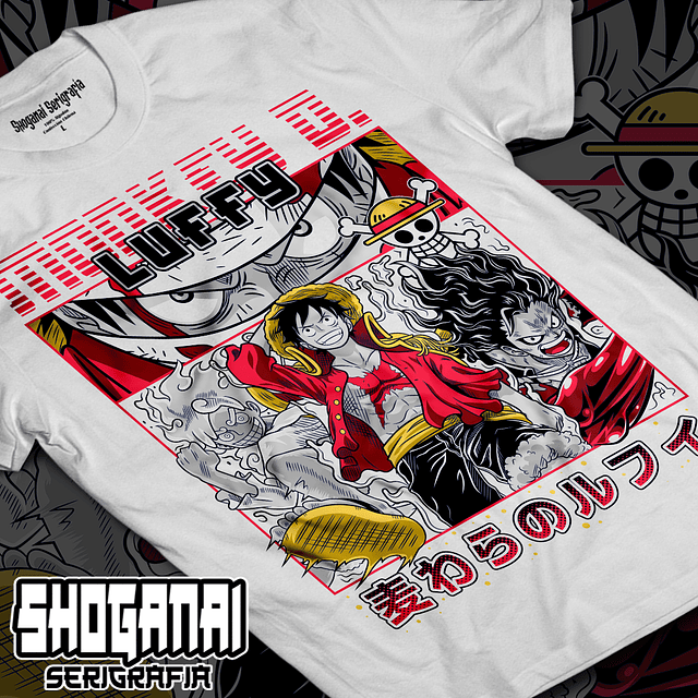 Monkey D. Luffy - One Piece OP17 / Polera manga corta