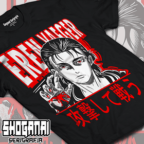 Eren - Shingeki No Kyojin SNK01 / Polera manga corta