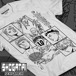 Shohoku - Slam Dunk SD02 OP02 / Polera manga corta