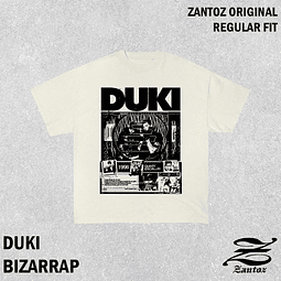 Duki Bzrp Music Sessions - DUKI - ZANTOZ / Polera manga corta