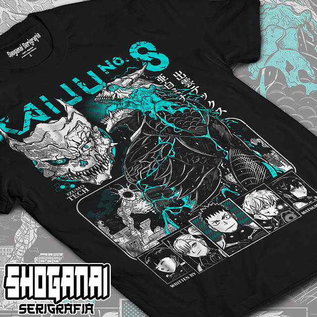 Kaiju No. 8 - Kaiju No. 8 K802 / Polera manga corta