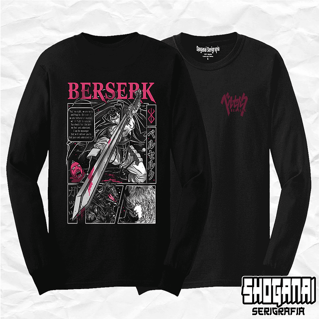 Berserk - Berserk BRK03 / Polera manga larga