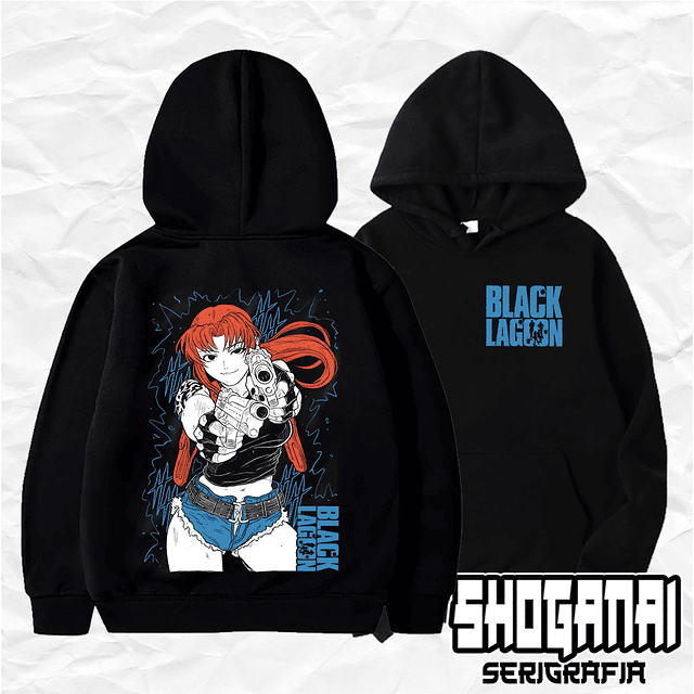 Revy - Black Lagoon BLN01 / Hoddie