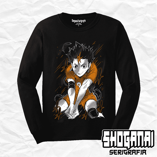 Yu Nishinoya - HAIKYUU! HKY04 / Polera manga larga 1