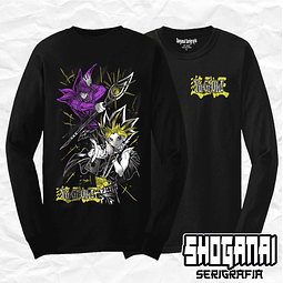 Yami Yugi y El Mago Oscuro - Yu-Gi-Oh! YGO01 / Polera manga larga