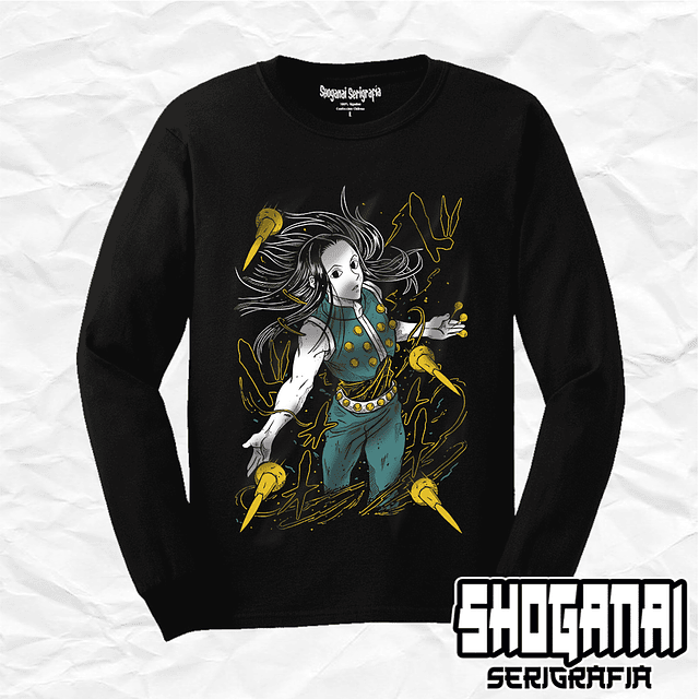 Illumi Zoldyck - Hunter X Hunter HXH12 / Polera manga larga