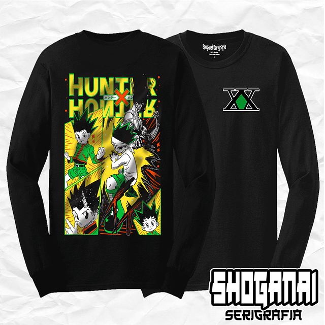 Gon Freecs - Hunter X Hunter HXH11 / Polera manga larga