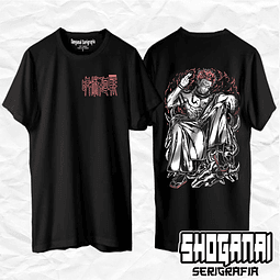 Ryomen Sukuna - Jujutsu Kaisen JJK10 / Polera manga corta