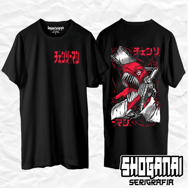 Denji - Chainsawman CHSM12 / Polera manga corta