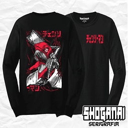 Denji - Chainsawman CHSM12 / Polera manga larga