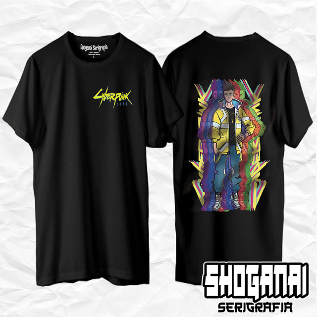 David Martinez - Cyberpunk Edgerunners CPE01 / Polera manga corta