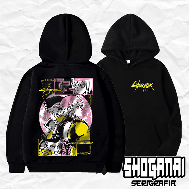 Lucy y David - Cyberpunk Edgerunners CPE06 / Hoddie