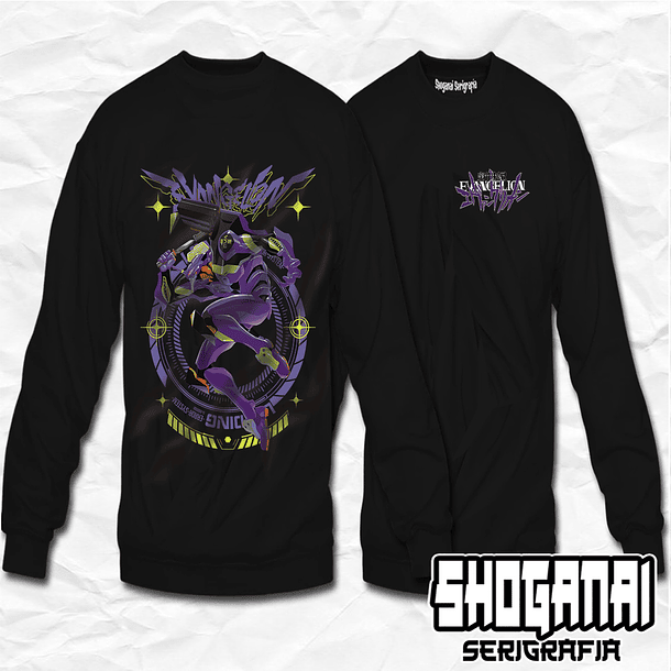 EVA 01 - Evangelion EVA01 / Crewneck 1