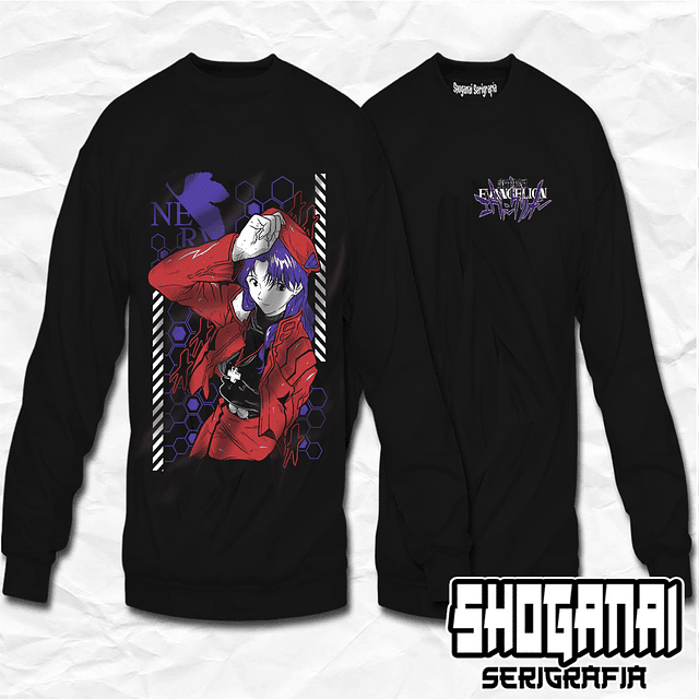 Misato Katsuragi - Evangelion EVA05 / Crewneck