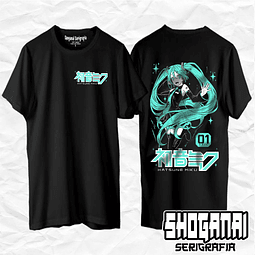 Hatsune Miku - Hatsune Miku HM01 / Polera manga corta