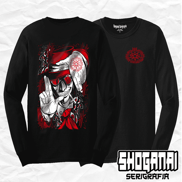 Alucard - Hellsing HELL01 / Polera manga larga 1