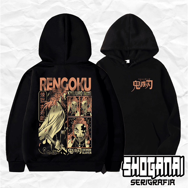 Kyojuro Rengoku - Kimetsu No Yaiba KNY11 / Hoddie