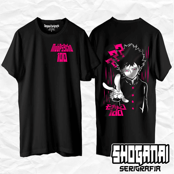 Shigeo Kageyama MOB - MOB Psycho 100 MP01 / Polera manga corta 1