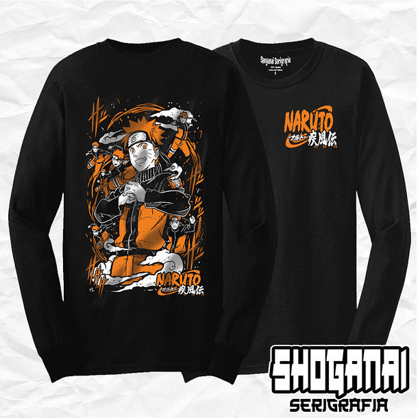 Naruto Uzumaki - Naruto NAR02 / Polera manga larga 1