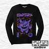 Gengar - Pokemon PKM03 / Polera manga larga