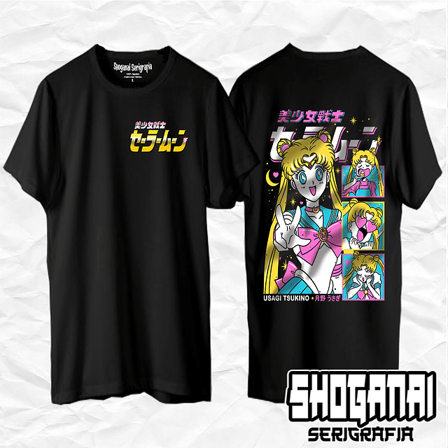 Usagi Tsukino / Serena - Sailor Moon SM01 / Polera manga corta