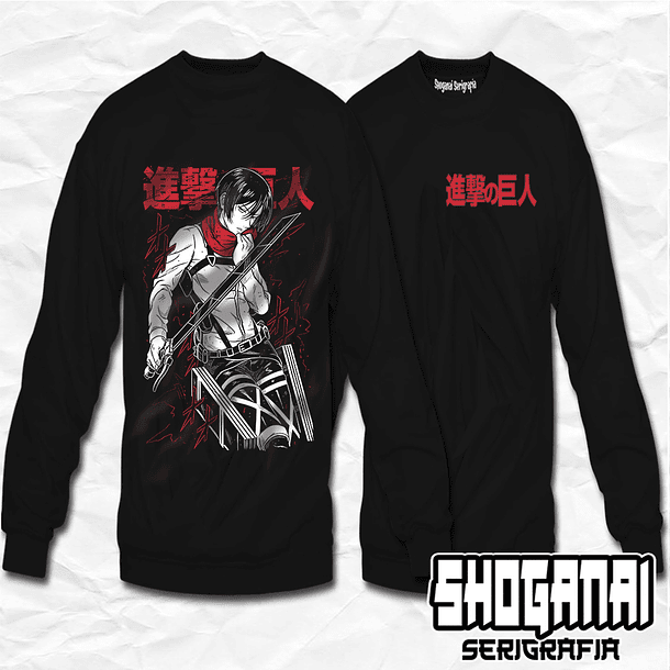 Mikasa Ackerman - Shingeki No Kyojin SNK03 / Crewneck 1