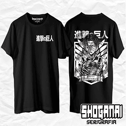 Levi Ackerman - Shingeki No Kyojin SNK02 / Polera manga corta