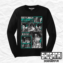 The Final Seasson - Shingeki No Kyojin SNK07 OP2 / Polera manga larga