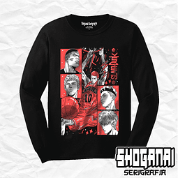 Shohoku - Slam Dunk SD02 / Polera manga larga